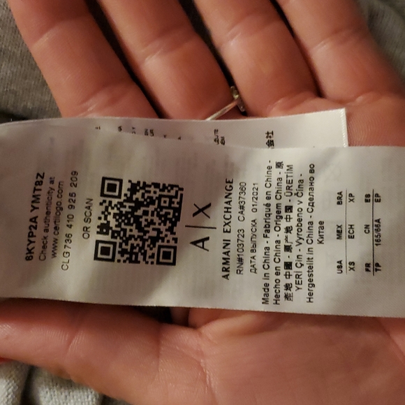 ARMANI Joggers Grey 💯 Authentication Virgin Wool Brand New never worn.YAY! - Picture 6 of 7